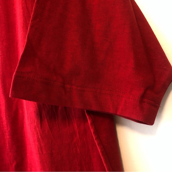 Vintage Chicago Bulls T-Shirt XL Red Logo 100% Cotton CGW - Picture 8 of 13